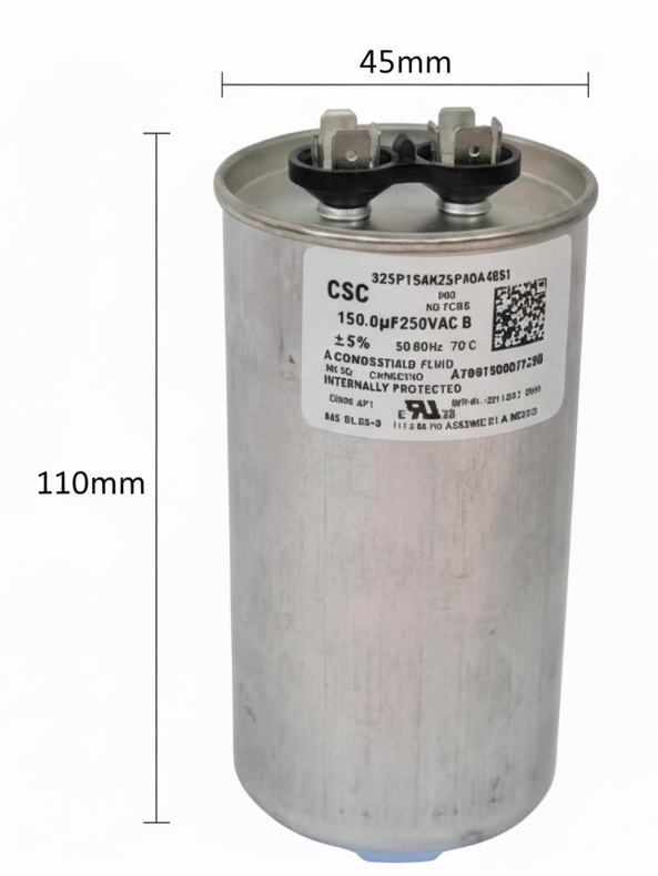 Condensador NGM 100 MFD 250V |Capacitor de Arranque