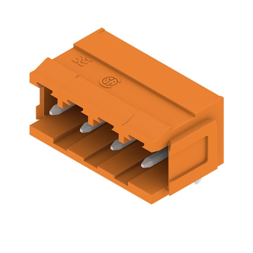 Conector Macho para Placa PCB 4 Polos 90° 5.08 mm Weidmüller SLA 04/90B 1241260000