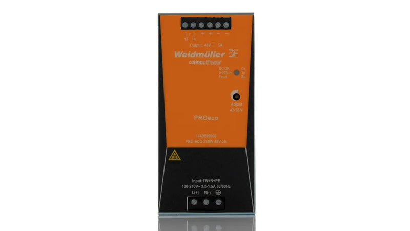 Fuente de Poder Weidmüller PRO ECO 240W 48 V 5 A
