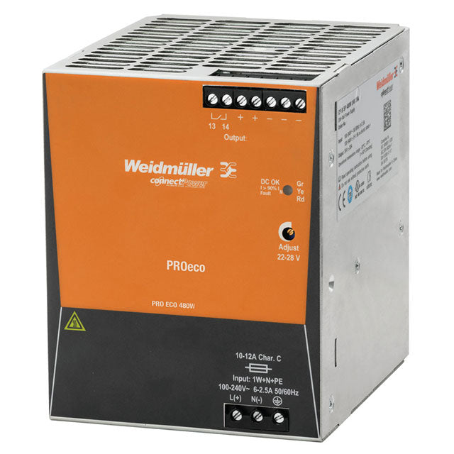 Fuente de Poder Weidmüller PRO ECO 480W 48 V 10 A
