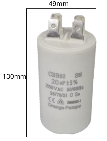 Capacitor CBB 150 MFD | 220-250V | Condensador de Arranque