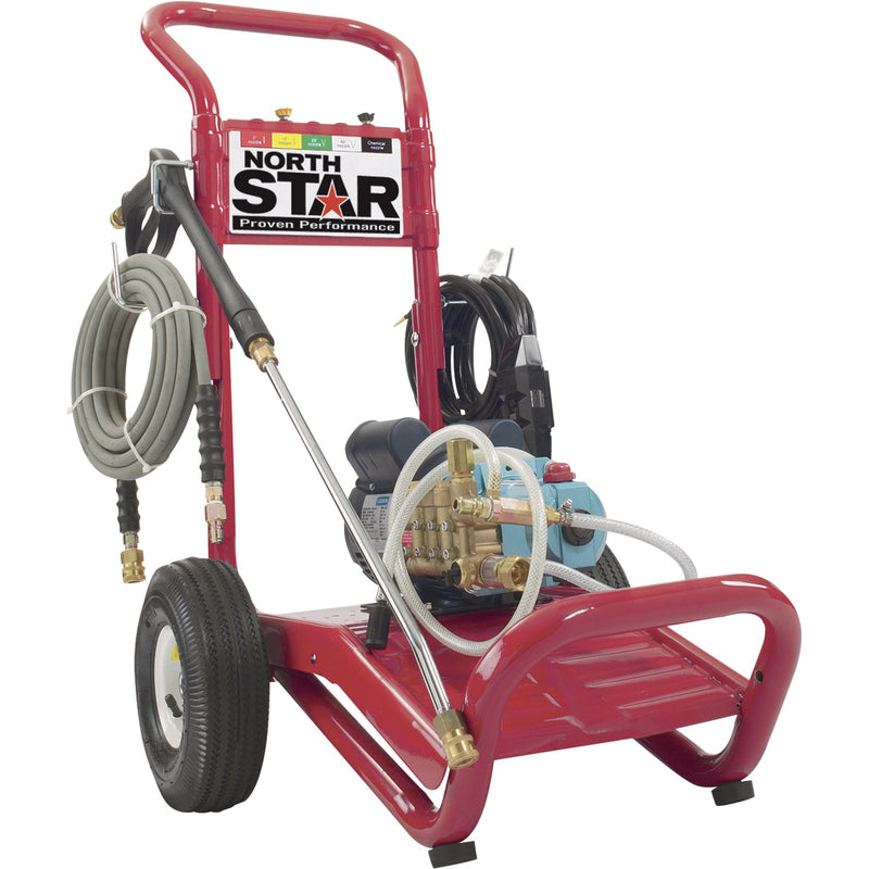 Hidrolavadora eléctrica de agua fría NorthStar: 2000 PSI, 1.5 GPM, 120 voltios