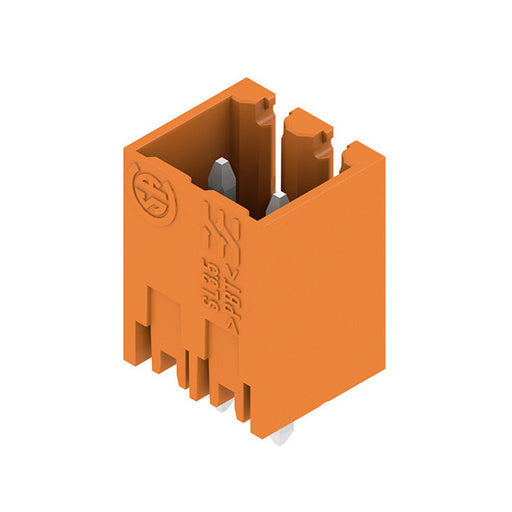 Conector Macho para Placa PCB 2 Polos 180° 3.50 mm Weidmüller SL 3.50/02/180G 1604470000