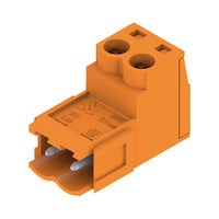 Clavija Macho con Tornillo para Placa PCB 2 Polos 180° 5.08 mm Weidmüller SLS 5.08/02/180B 1627240000
