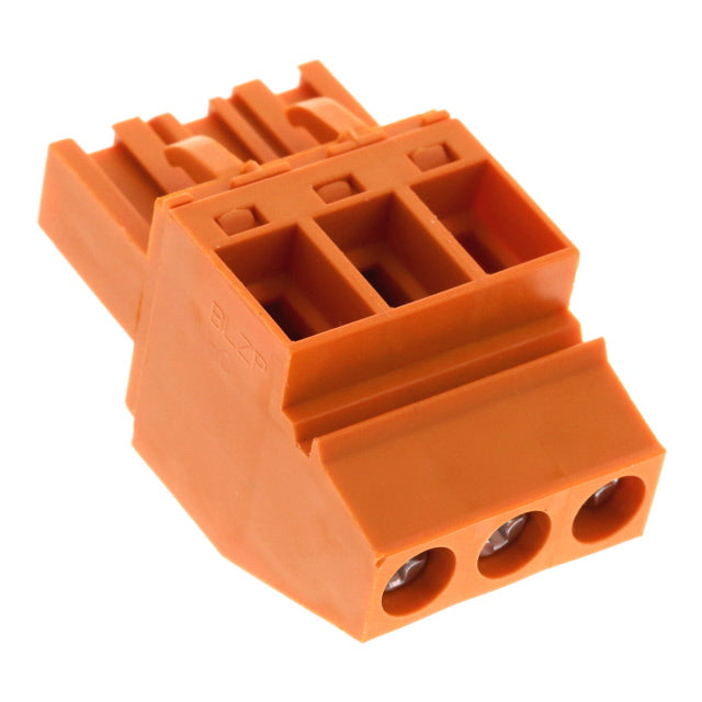 Conector Hembra con Abrazadera para Placa PCB 3 Polos 90° 5.00 mm Weidmüller BLZP 5.00HC/03/90 1958290000