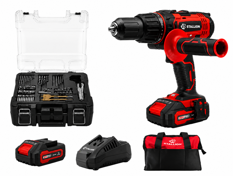 Rotomartillo Inalambrico de Alto Rendimiento | 20V | 50 N.m | Modelo STCIB-20