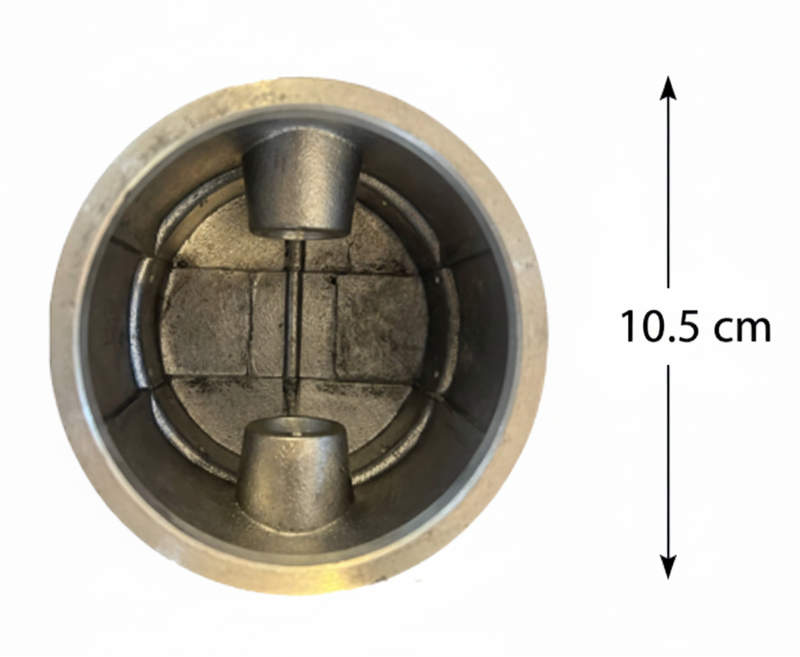 Piston para Compresor 105mm 5HP–10HP | Cabezal 2475 / IT21 Baja Presion (32247630)