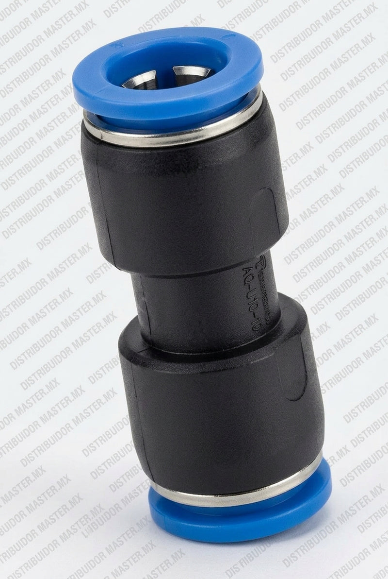 Unión Recta Métrica MPUC04 — Manguera 4 mm a 4 mm