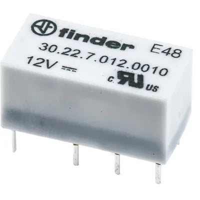Relevador Finder 30.22.7.012.0010 12 Vcd DPDT 2 A