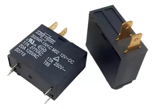 Relevador de Potencia Miniatura para Circuito Impreso Song Chuan 302WP-1AH-F-C 20 A