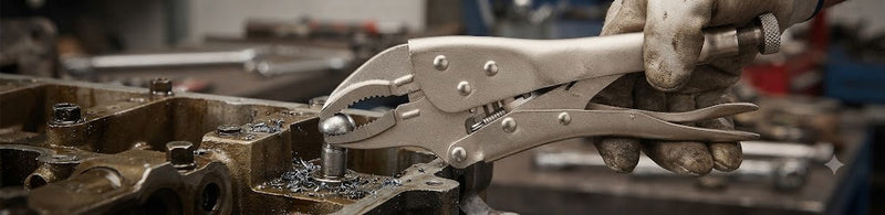 Pinza de Presion | Punta Larga | 9” | Modelo HYPPL9
