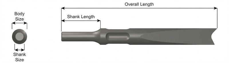 3104 Cortador de Hoja Sencilla Vástago .401 Non-Turn Type - Ajax Tool Works