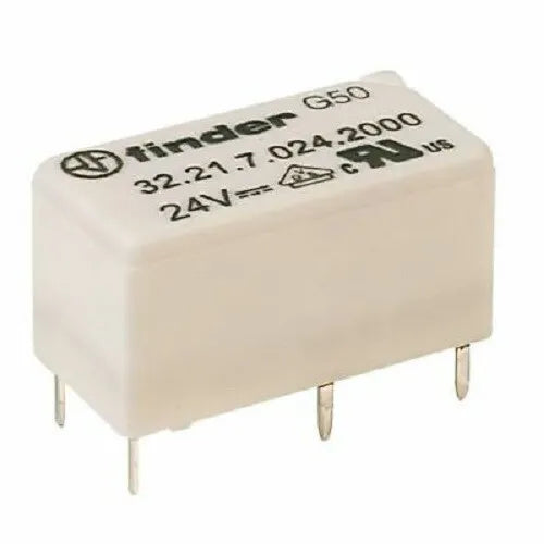 Relevador Finder 32.21.7.024.2000 24 Vcd SPDT 6 A a 250 Vca