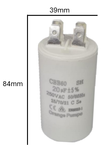 Capacitor CBB 35 MFD 220-250V | Condensador de Arranque