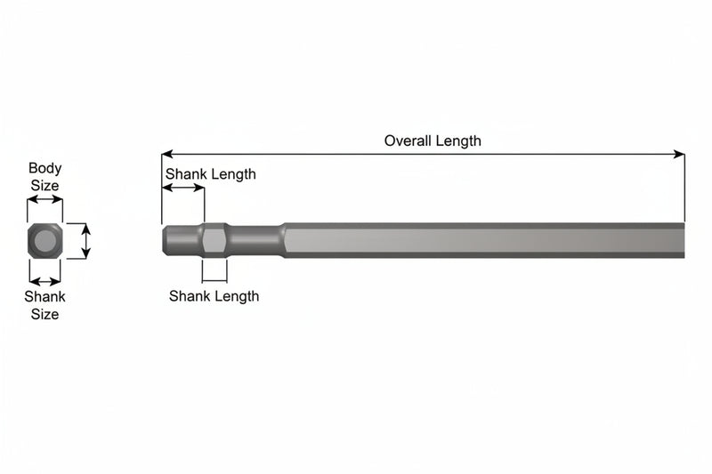Ajax Tools 386-18 — Cincel Plano 18" Master Power Style Shank