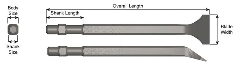 Ajax Tools 388-18 — Cincel Angular 18" Master Power Style Shank