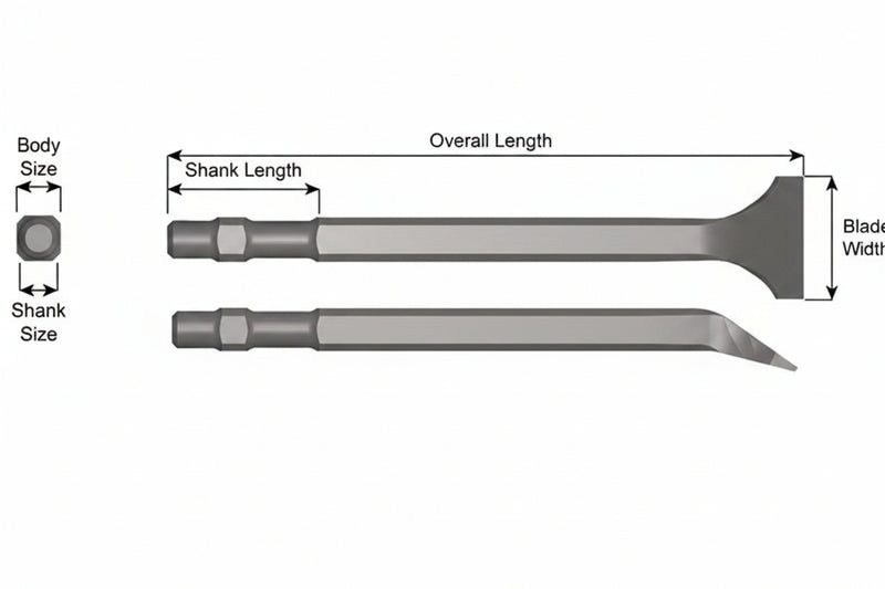 Ajax Tools 388 — Cincel Angular 7" Master Power Style Shank