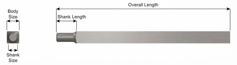 Ajax Tools 391-12 — Cincel Liso 12" Weld Flux (Cleco)