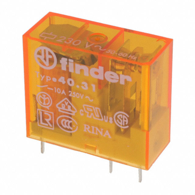 Relevador Finder 40.31.8.230.0000 230 Vca SPDT 10 A a 250 Vca