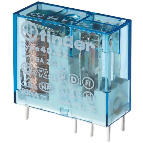 Relevador Finder 40.52.9.125.0000 125 Vcd DPDT 8 A a 250 Vca