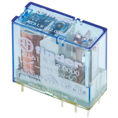 Relevador Finder 40.61.9.012.0000 12 Vcd SPDT 16 A a 250 Vca