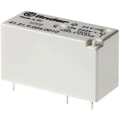Relevador Finder 41.52.9.012.0010 12 Vcd DPDT 8 A a 250 Vca