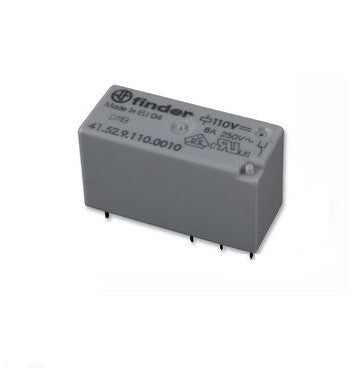 Relevador Finder 41.52.9.110.0010 110 Vcd DPDT 8 A a 250 Vca