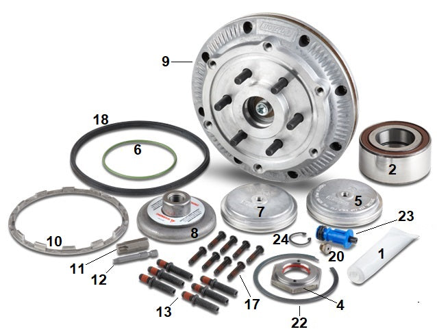 Kit de Reparación de Clutch Horton (P/N QHOR995568) | Para Camiones