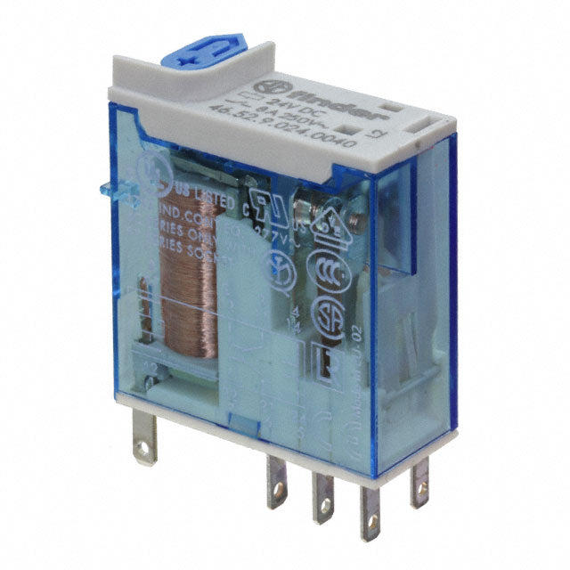 Relevador Enchufable para Base Finder 46.52.9.024.0040 24 Vcd DPDT 8 A