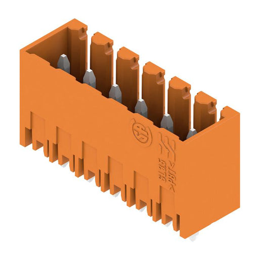 Conector Macho para Placa PCB 6 Polos 180° 3.50 mm Weidmüller SL 3.50/06/180G 1604510000