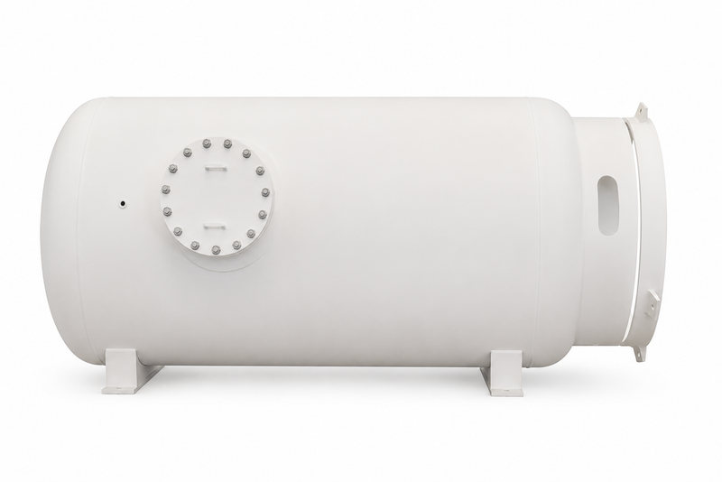 Tanque Vertical Industrial (AL-A1000V200R0) | Tanque Neumático