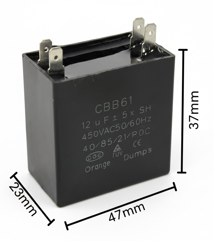 Condensador 5 MFD 450V | Capacitor de Trabajo