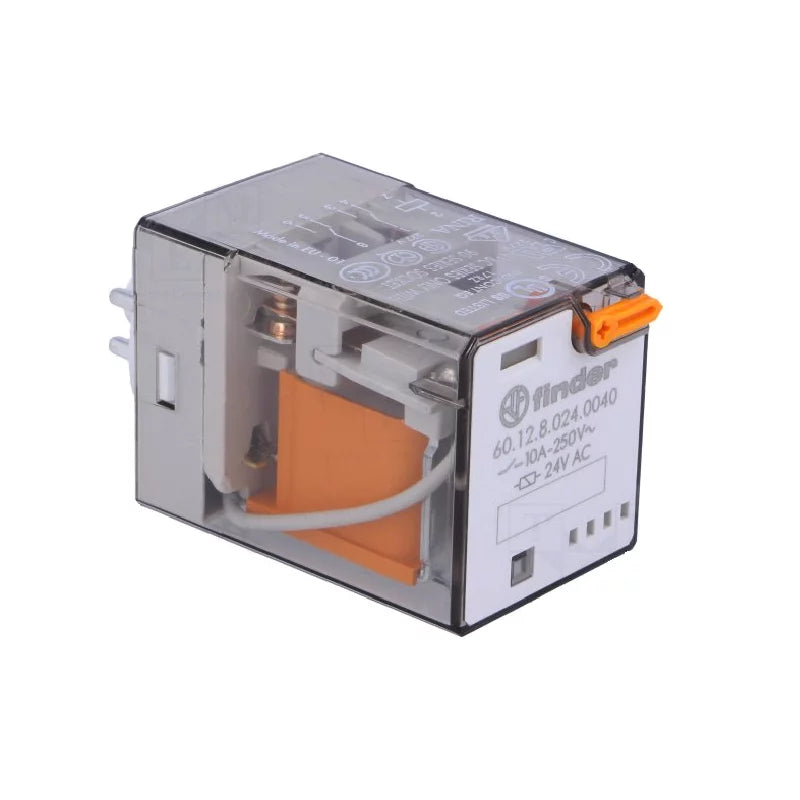 Relevador Octal con LED Finder 60.12.8.024.0054 24 Vca DPDT 10 A