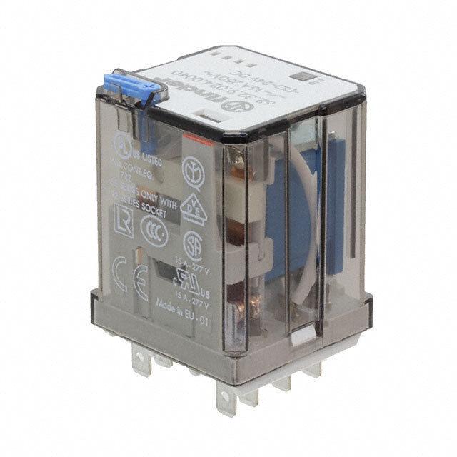 Relevador de Potencia 3 Polos 16 A Finder 62.33.9.024.0040 24 Vcd 3PDT