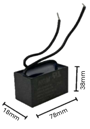 Condensador 6 MFD 250V | Capacitor de Trabajo