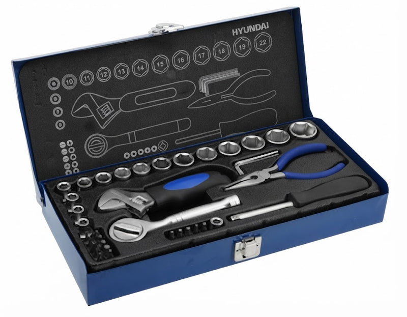 Juego de Herramientas 3/8” | Versatil y Compacto | Modelo HYJH38