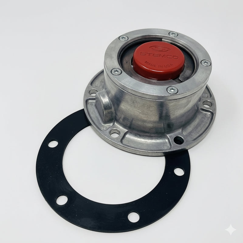 Tapa de aceite Stemco de 6 hoyos 340-4024|Para camiones