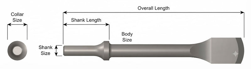 951 Raspador de Bajos Vástago .401 Turn Type - Ajax Tool Works