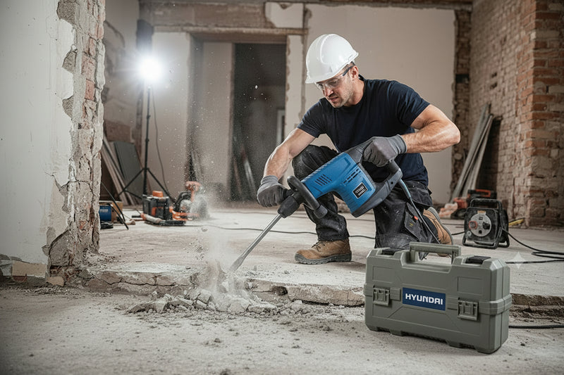 Martillo demoledor electrico potencia 1500 w hymr25e
