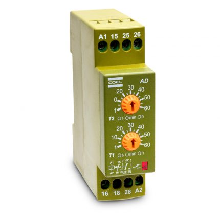Temporizador Cíclico Coel A2D-DDHDH-P 220 Vca Horas 2 Relés SPDT