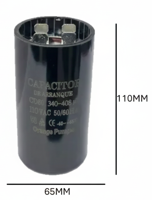 Capacitor NGM 1340-1608 mfd 165V (Bote 9) | El Coloso del Torque Industrial