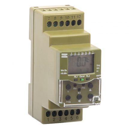 Temporizador Multiescala Coel BWM-HRRS 100-240 Vca/Vcd 2 Relés SPDT 8 A