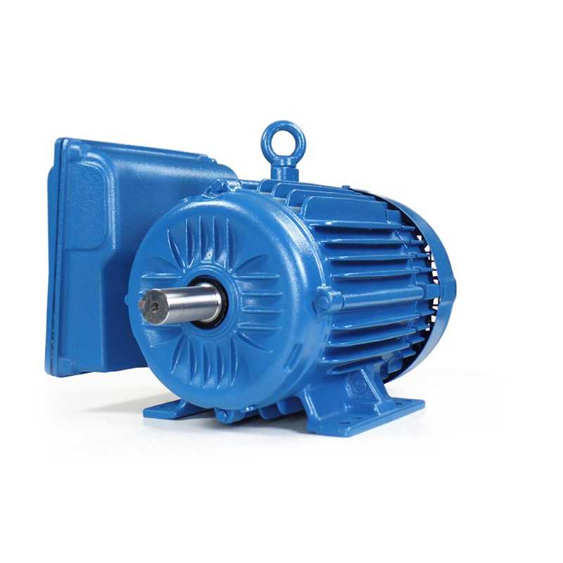 Motor Eléctrico Bifásico WEG 5 HP 4 Polos 1800 RPM