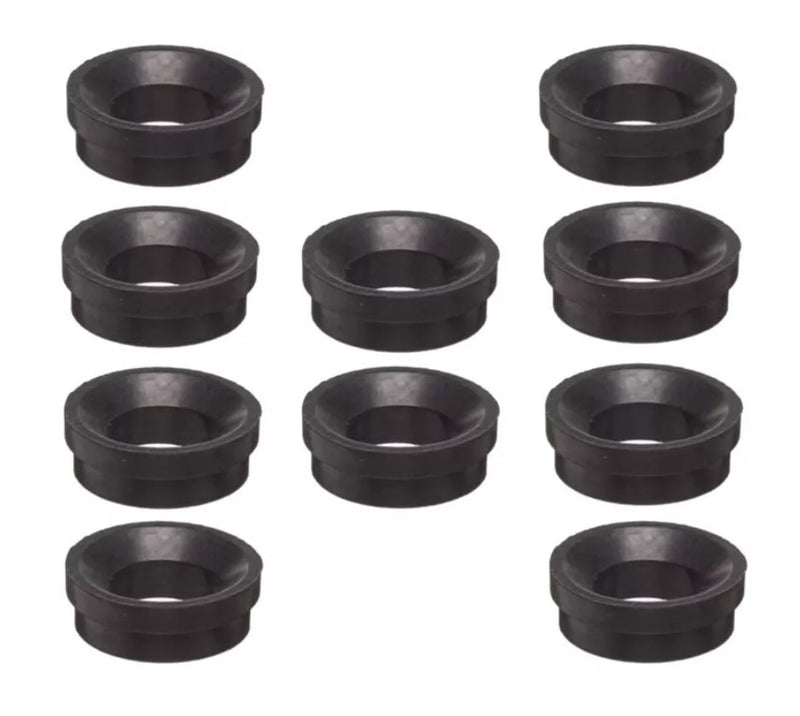 Juego de 10 Empaques para Conexion Neumatica Tipo Garra | Kit de Sellos de Repuesto para Acoples Universales y Tipo Chicago