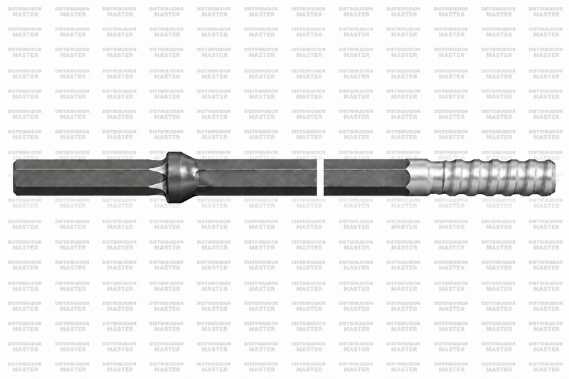 Barrena Integral para Perforación 7/8" x 2' (22.2 mm x 610 mm)