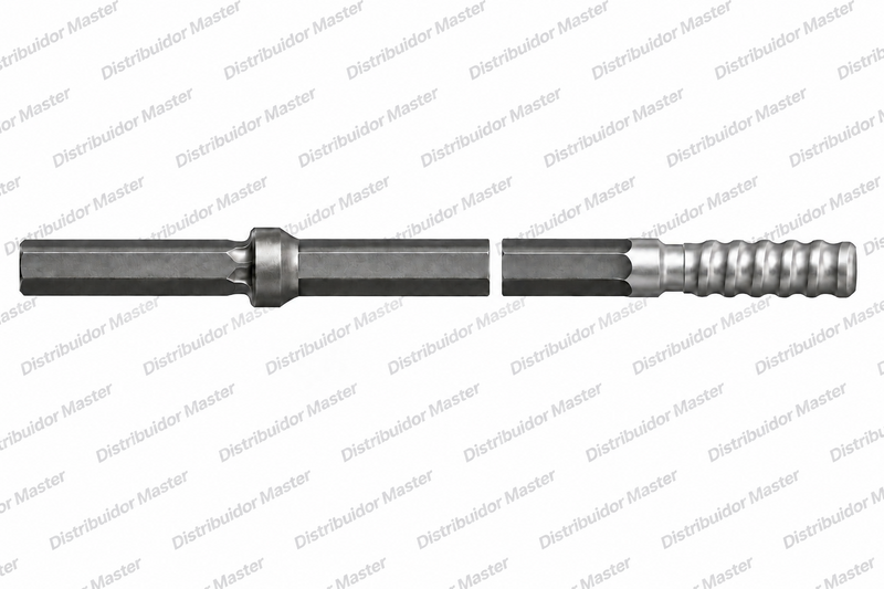 Barrena Integral para Perforación 1" x 4-1/4" x 6' (25.4 mm x 1829 mm)