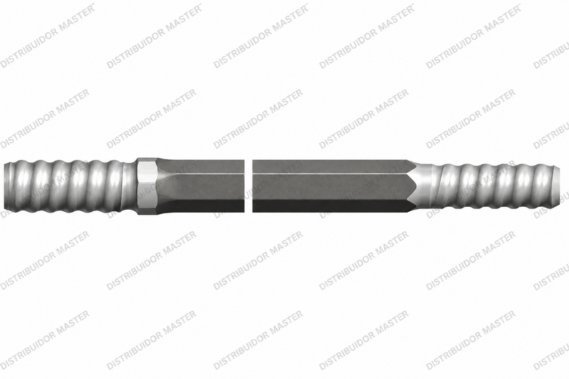 Barrena Integral para Perforación 1-1/2" x 14 pies (38.1 mm x 4293 mm)