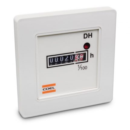 Horómetro Totalizador de Horas Coel DH124VAC 24 Vca 7 Dígitos