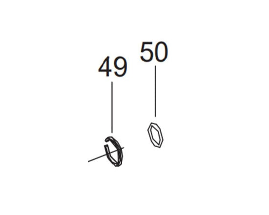 8940171496 Kit de Collarín para Yunque Spline Chicago Pneumatic | Sistema de Retención de Dados de Alta Seguridad (5 Piezas)