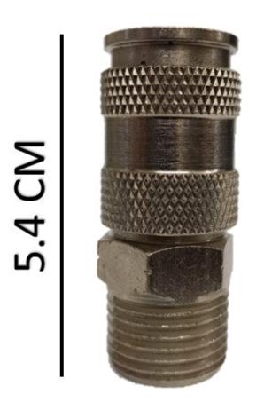 Juego cople rapido rosca macho 3/8 X 3/8 npt  y espiga macho de 3/8 X 3/8 npt